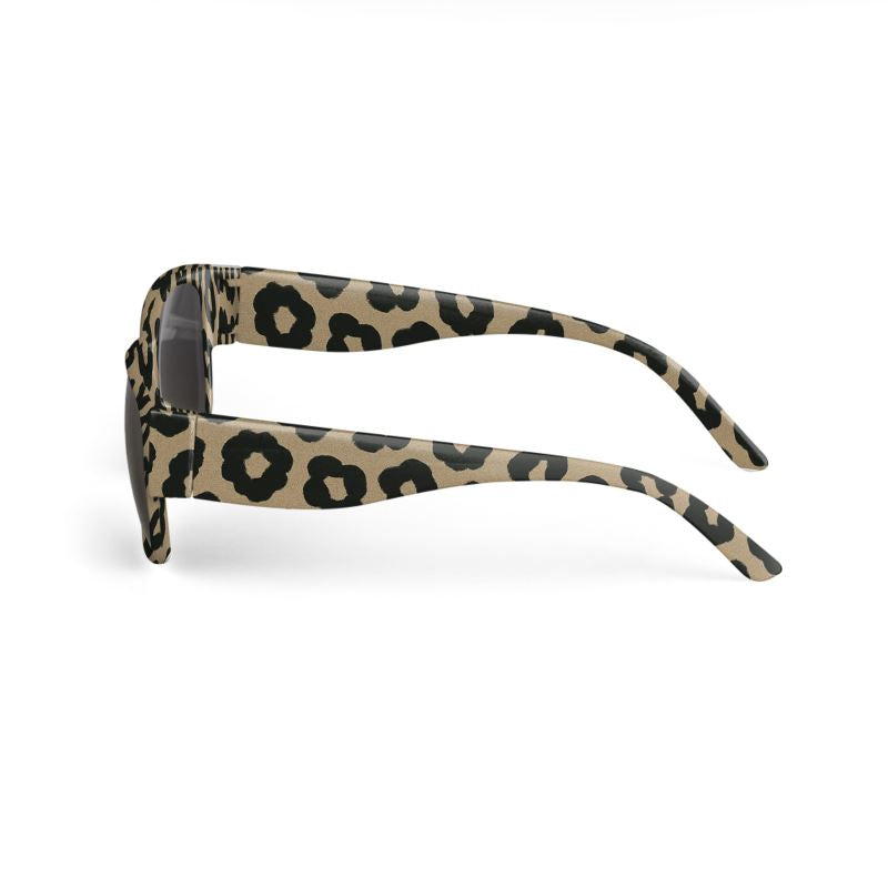 Rich and Rich Safari Animal Print Unisex Sunglasses with bold animal pattern frame