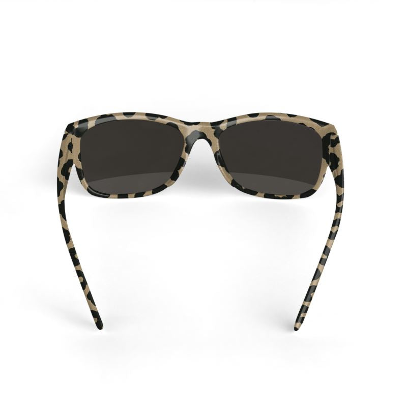 Rich and Rich Safari Animal Print Unisex Sunglasses with bold animal pattern frame
