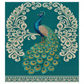 Rich and Rich Peacock Curtains featuring vibrant peacock design and luxurious fabric