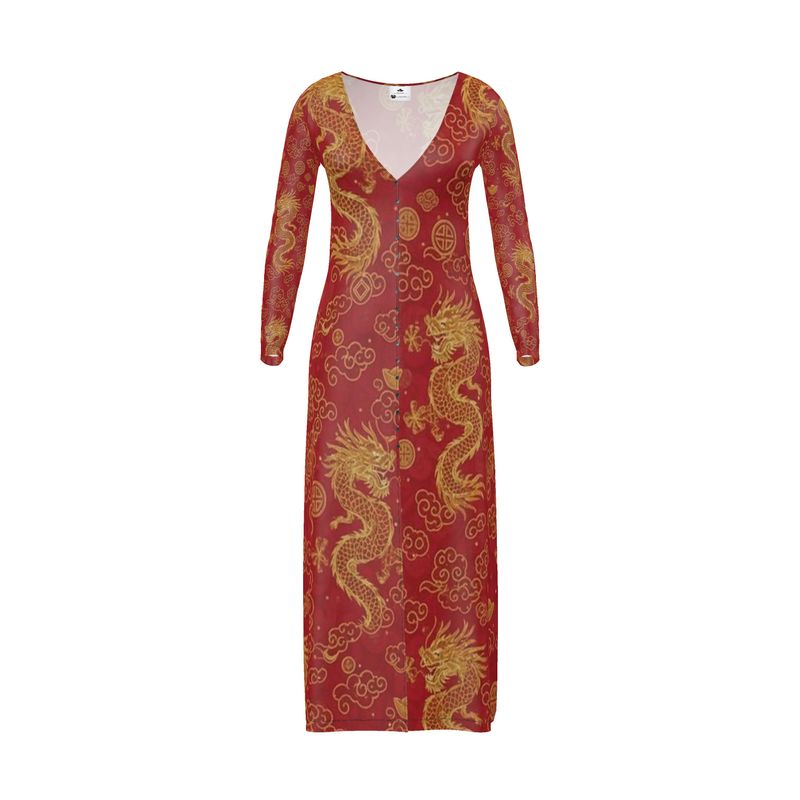 Rich and Rich Red Feng Shui Ladies Cardigan