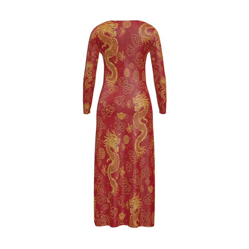 Rich and Rich Red Feng Shui Ladies Cardigan