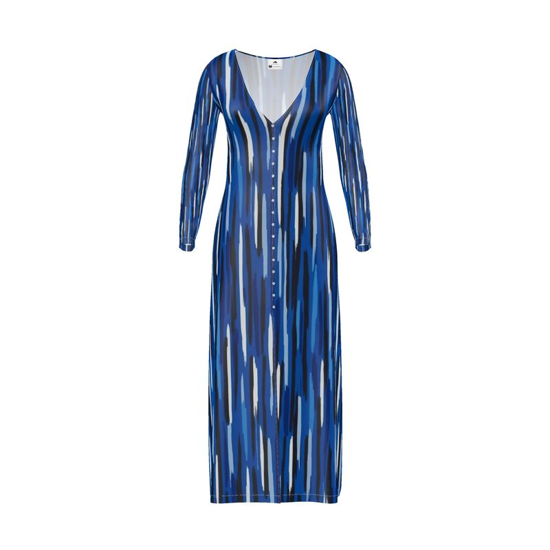 Rich and Rich Blue Stripes Ladies Cardigan