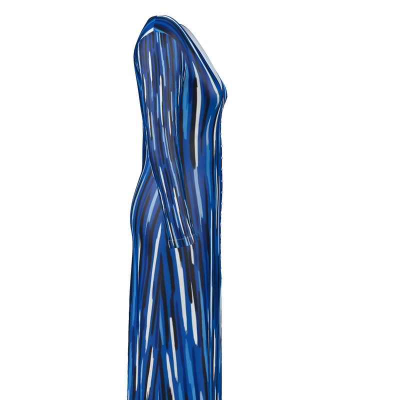 Rich and Rich Blue Stripes Ladies Cardigan