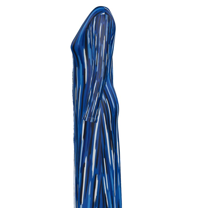 Rich and Rich Blue Stripes Ladies Cardigan