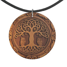 Load image into Gallery viewer, Rich and Rich Tree Life Wooden Pendant Organic Shapes - Rich and Rich Homeopportunities
