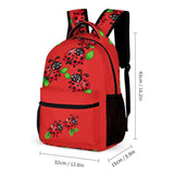 Critter Kicks Red Lady Bug Girls Backpack Set Three Piece Set Combination