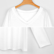 Load image into Gallery viewer, Long sleeve loose tee Women&#39;s Long Sleeve Loose Tee (TLREV2)

