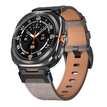 Load image into Gallery viewer, Tactical Leather Band For Galaxy Watch 20mm
