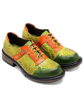 Load image into Gallery viewer, Hand-printed Flat Cozy Shoes
