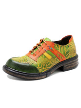 Load image into Gallery viewer, Hand-printed Flat Cozy Shoes

