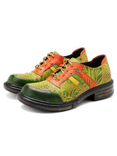 Load image into Gallery viewer, Hand-printed Flat Cozy Shoes
