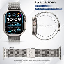 Load image into Gallery viewer, Magnetic Umbrella Buckle Milanese Stainless Steel Strap for Apple Watch

