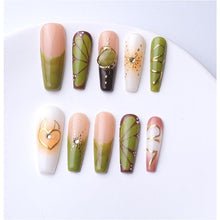 Load image into Gallery viewer, 1073 Handmade Nail Wear Nail Art Reusable Press on Nails False Nails
