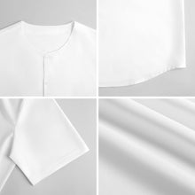 Load image into Gallery viewer, Collarless Shirt Men&#39;s Collarless Shirt (LM018)
