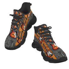 Load image into Gallery viewer, Rich and Rich Men's Guitar Orange Twisted Sole Suede Look Sneakers - Rich and Rich Homeopportunities
