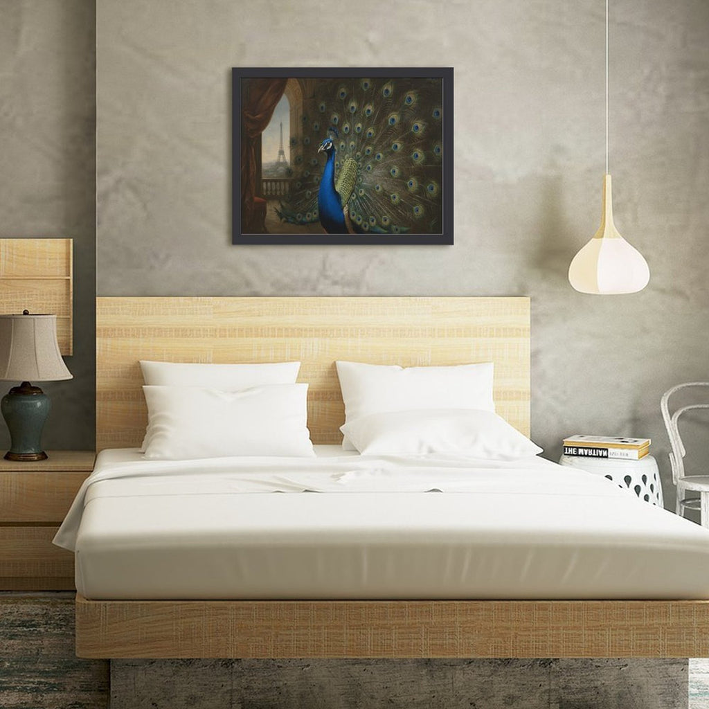 Rich and Rich Home Wooden Frame Painting 40x30cm in premium wood finish