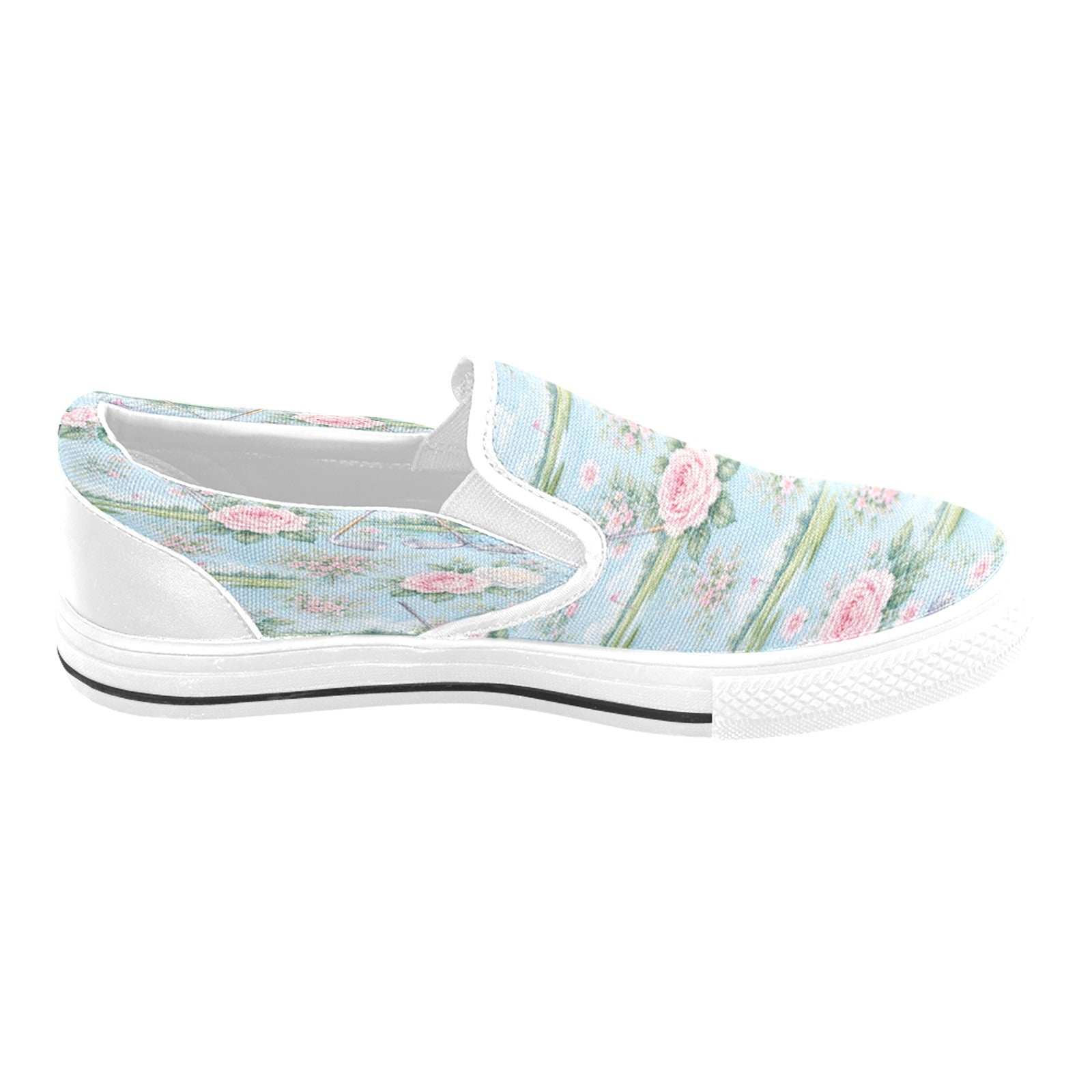 Rich and Rich Women’s Blue Golf Canvas Slip-On Casual Shoes | Stylish Comfortable Golf-Inspired Sneakers