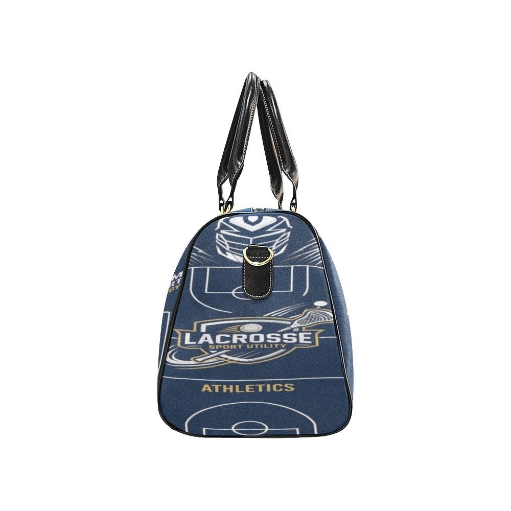 Rich and Rich Sport Utility Lacrosse PU Leather Weekender Travel Bag/Large