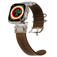 Load image into Gallery viewer, Tactical Vintage Leather Band for Apple Watch
