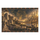 Rich and Rich Great Zimbabwe to Wall Street 1000-Piece Wooden Jigsaw Puzzles