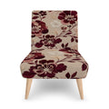 Rich and Rich Bordeaux Conservatory Beige Floral Occasional Chair - Rich and Rich Homeopportunities