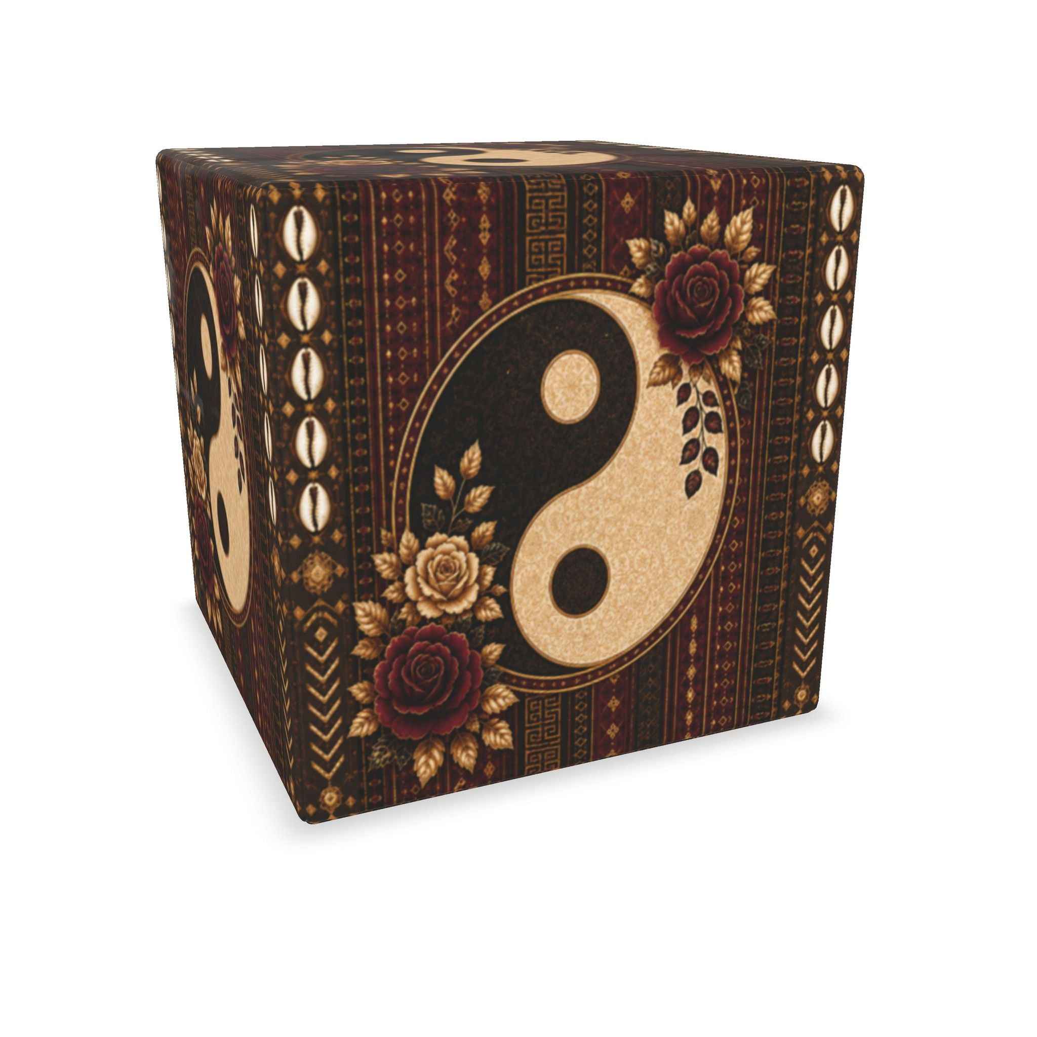 Rich and Rich Harmony Heritage Cube – Luxury Velvet Decorative Accent & Occasional Seating - Rich and Rich Homeopportunities