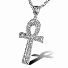 Load image into Gallery viewer, Men’s/Women’s Egyptian Ankh Pendant - Hip-Hop Steel Unisex Gem
