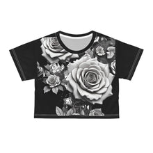 Load image into Gallery viewer, R&amp;RH Designers Women&#39;s Rose Crop Tee - Rich and Rich Homeopportunities 
