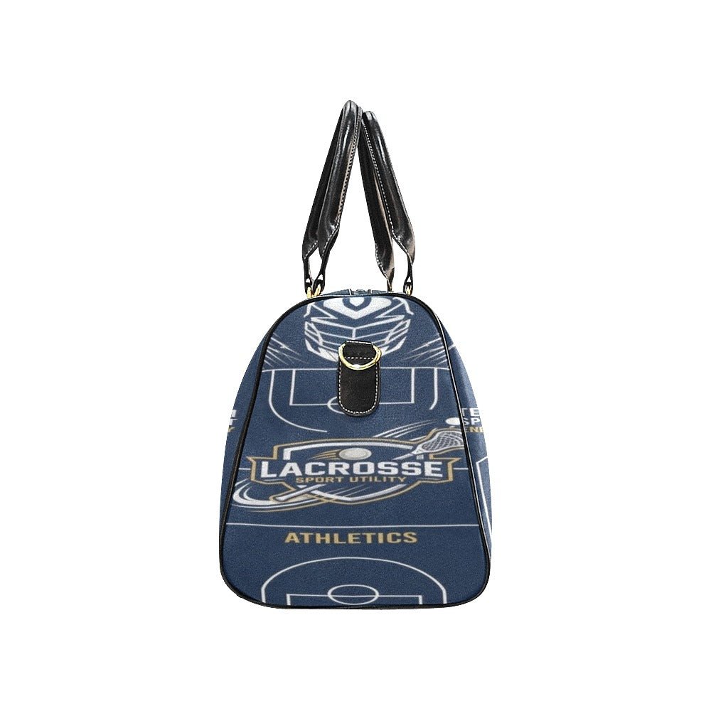 Rich and Rich Sport Utility Lacrosse PU Leather Weekender Travel Bag/Large