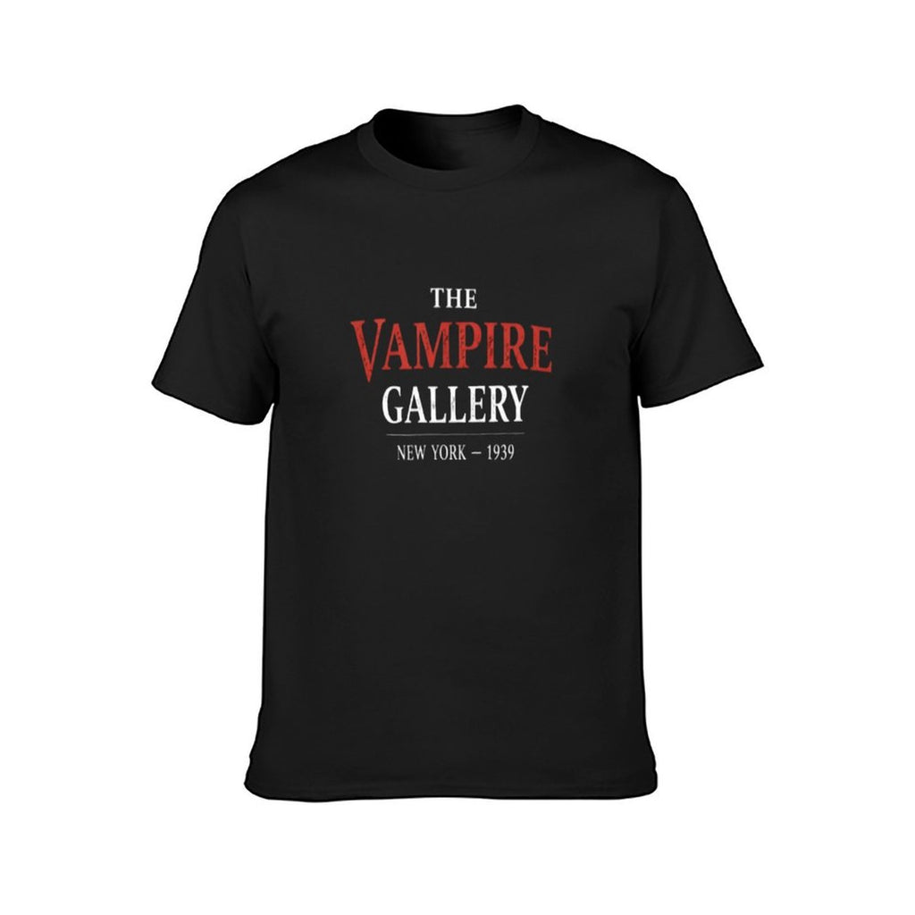 The Vampire Gallery Men's Short Sleeve T-Shirt featuring vampire graphic design
