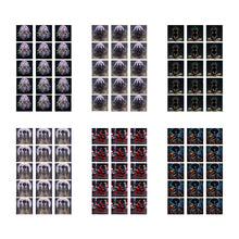 Load image into Gallery viewer, Rich and Rich Halloween Personalized Temporary Tattoo (90 Pieces, Set of 6 Sheets)
