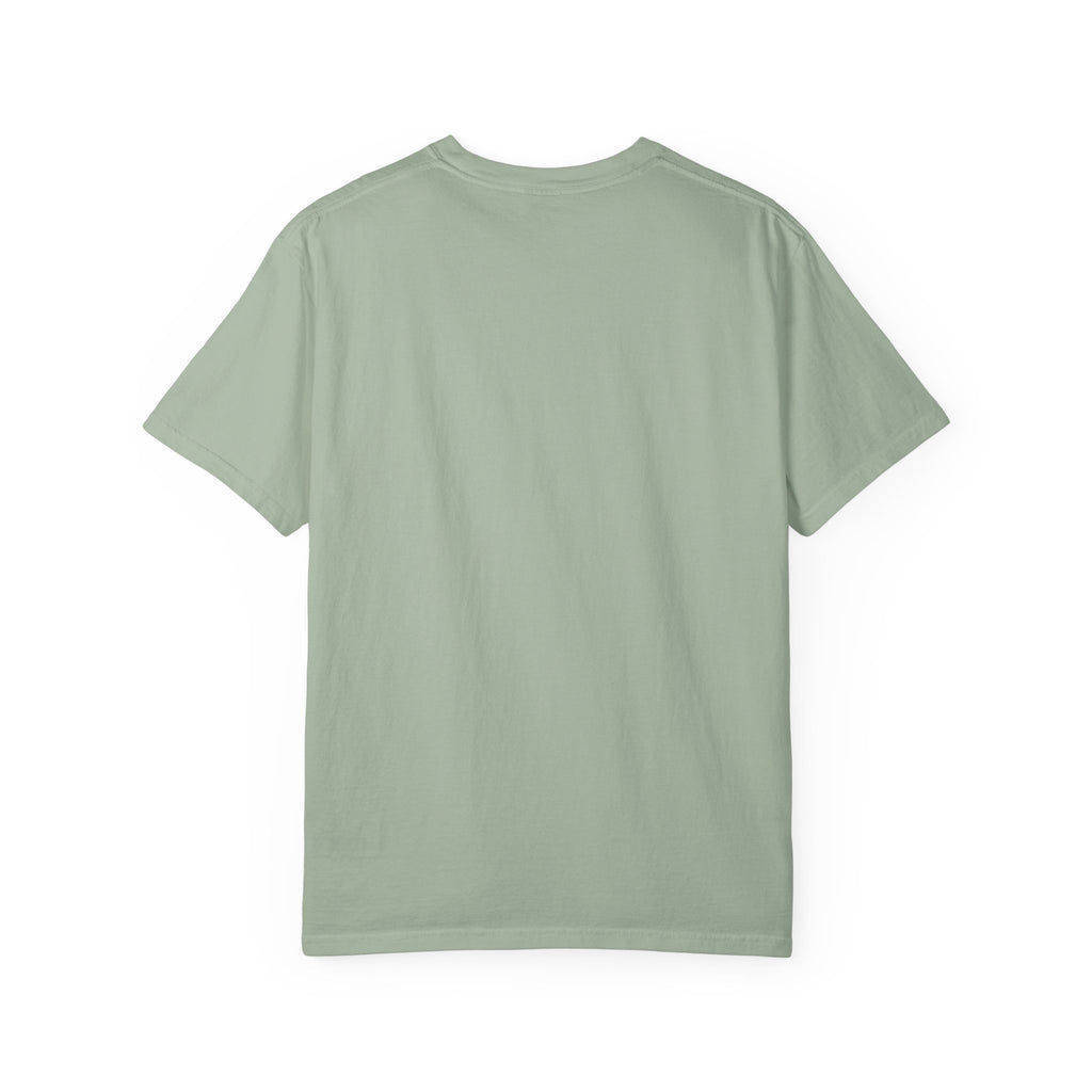 Desiree Sims Universe Fantasy Series Cast Poster T-shirt with cinematic magic print on garment-dyed fabric