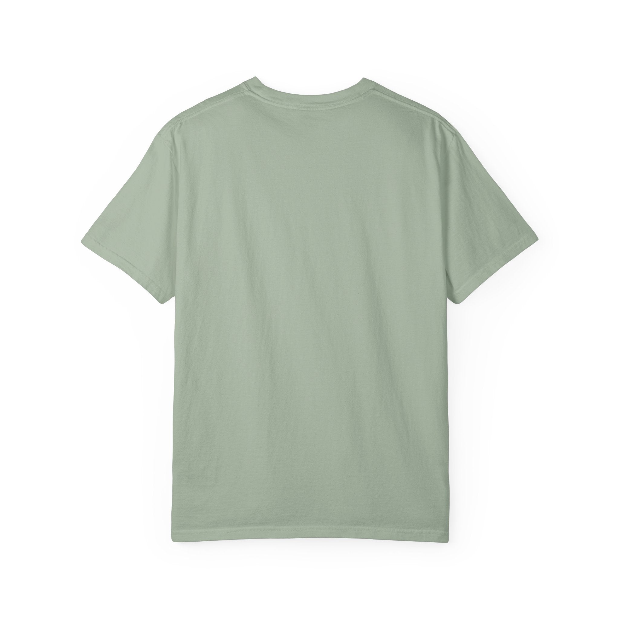 Desiree Sims Universe Fantasy Series Cast Poster T-shirt with cinematic magic print on garment-dyed fabric