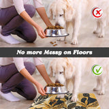 Rich & Rich Golden Whiskers Cat Feeding Mat Pet Feeding Mat 40x30cm