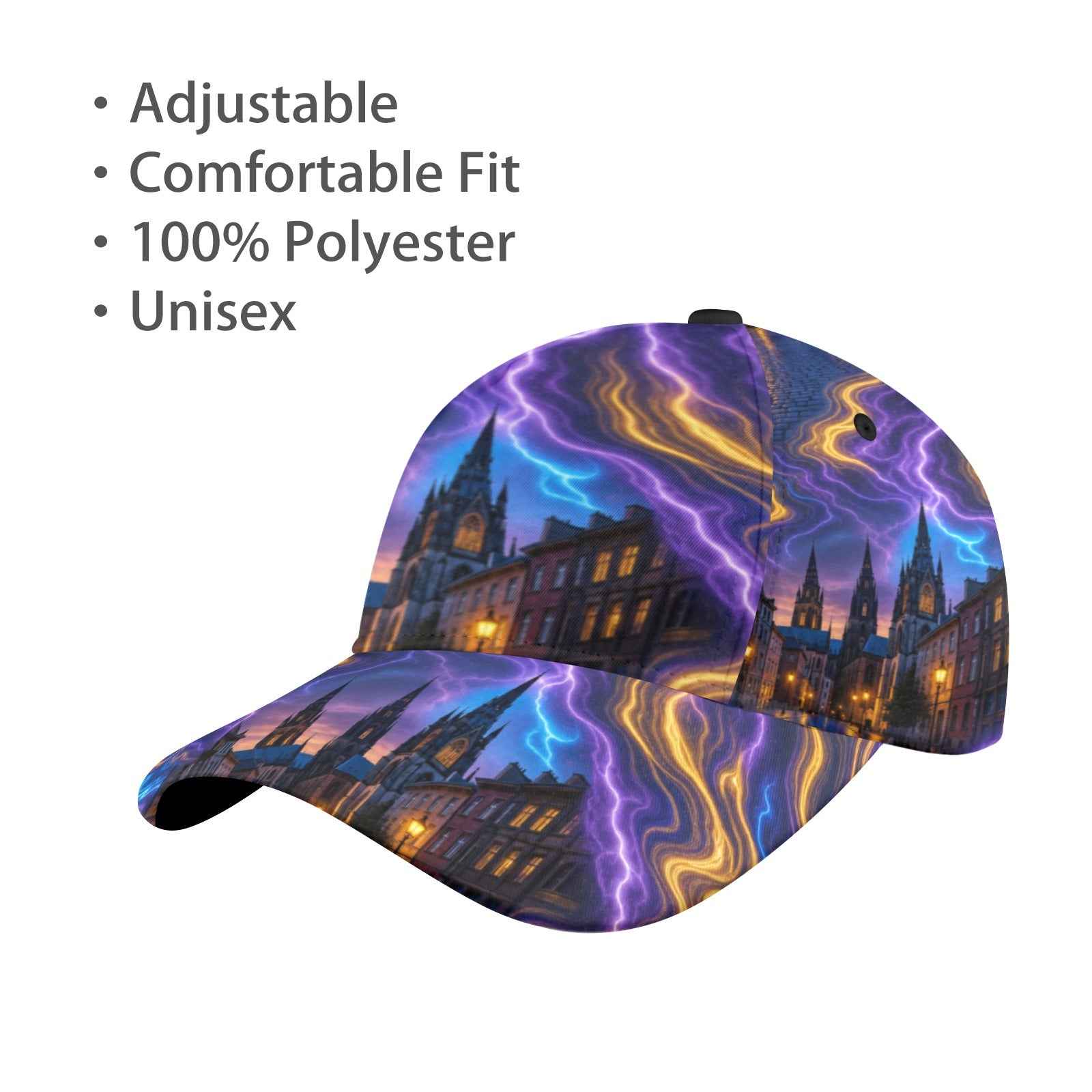 Rich and Rich Unisex Purple Electric Cathedral Snapback Hat - Rich and Rich Homeopportunities