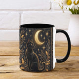 Rich & Rich Purr-fect Moonlight Halloween Mug (11oz)