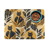 Rich & Rich Golden Whiskers Cat Feeding Mat Pet Feeding Mat 40x30cm
