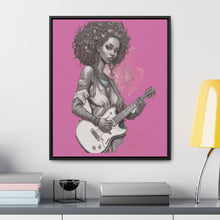 Load image into Gallery viewer, R&amp;RH Guitar Girl Portrait Frame - Rich and Rich Homeopportunities 

