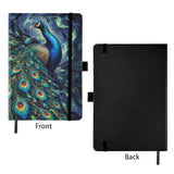 Rich and Rich Peacock of Dreams Notebook Strap Notebook