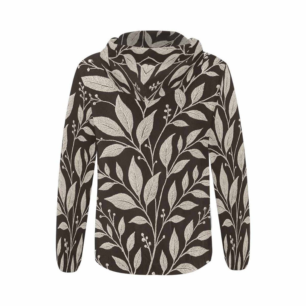 Rich and Rich Women's Print Full Zip Hoodie