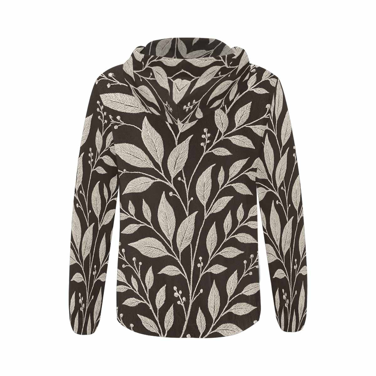 Rich and Rich Women's Print Full Zip Hoodie