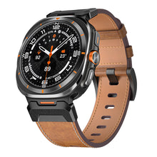 Load image into Gallery viewer, Tactical Leather Band For Galaxy Watch 20mm

