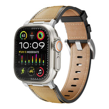 Load image into Gallery viewer, Dual-Tone Genuine Leather Band T01 for Apple Watch
