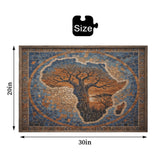 AncientCrafts Baobab Tree of Life 1000‑Piece Wooden Jigsaw Puzzle By Rich and Rich