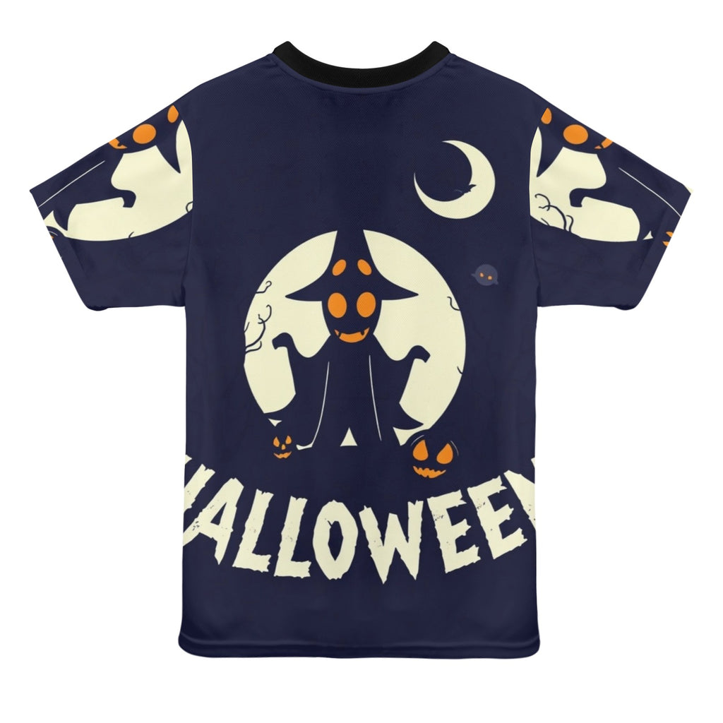 Witches Hat Women's Halloween All Over Print T-Shirt with Relaxed Fit