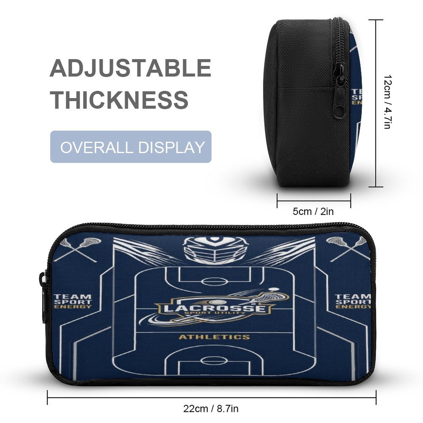 Rich and Rich Sport Utility Lacrosse Backpack 3 Piece Set Combination