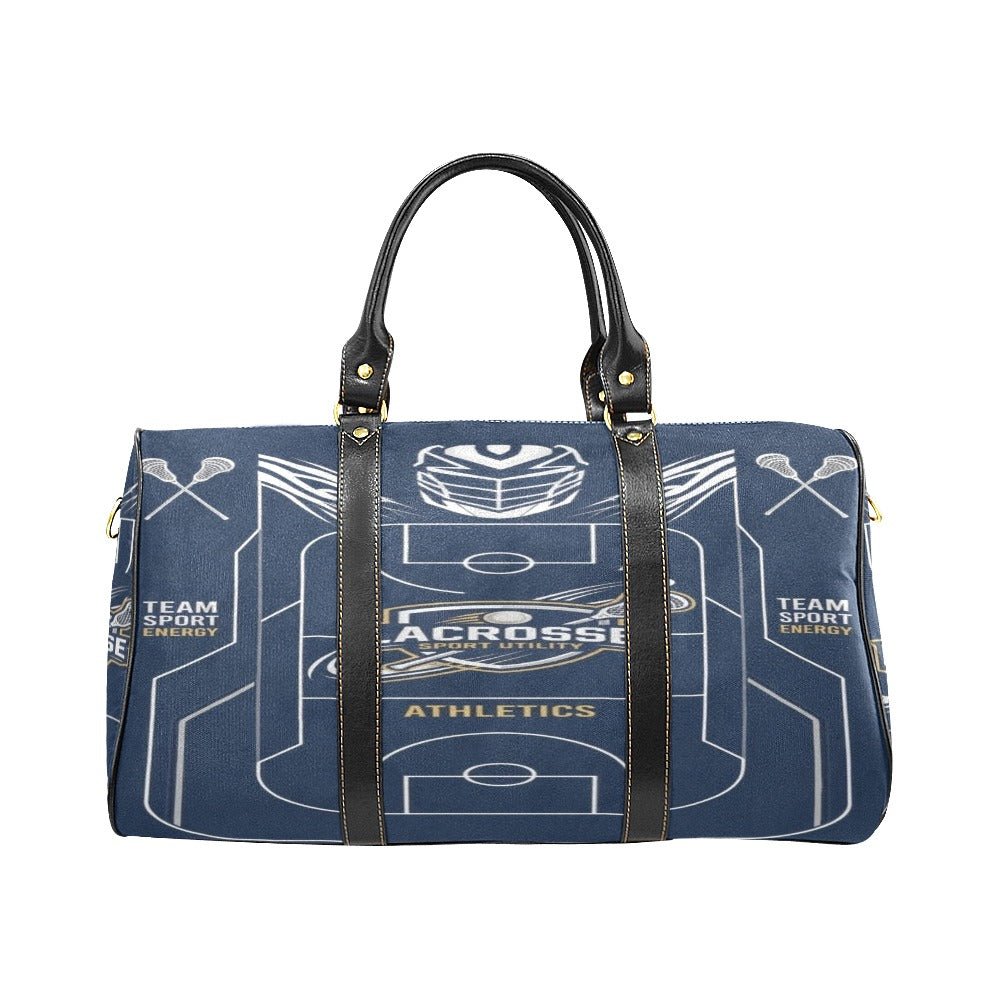 Rich and Rich Sport Utility Lacrosse PU Leather Weekender Travel Bag/Large