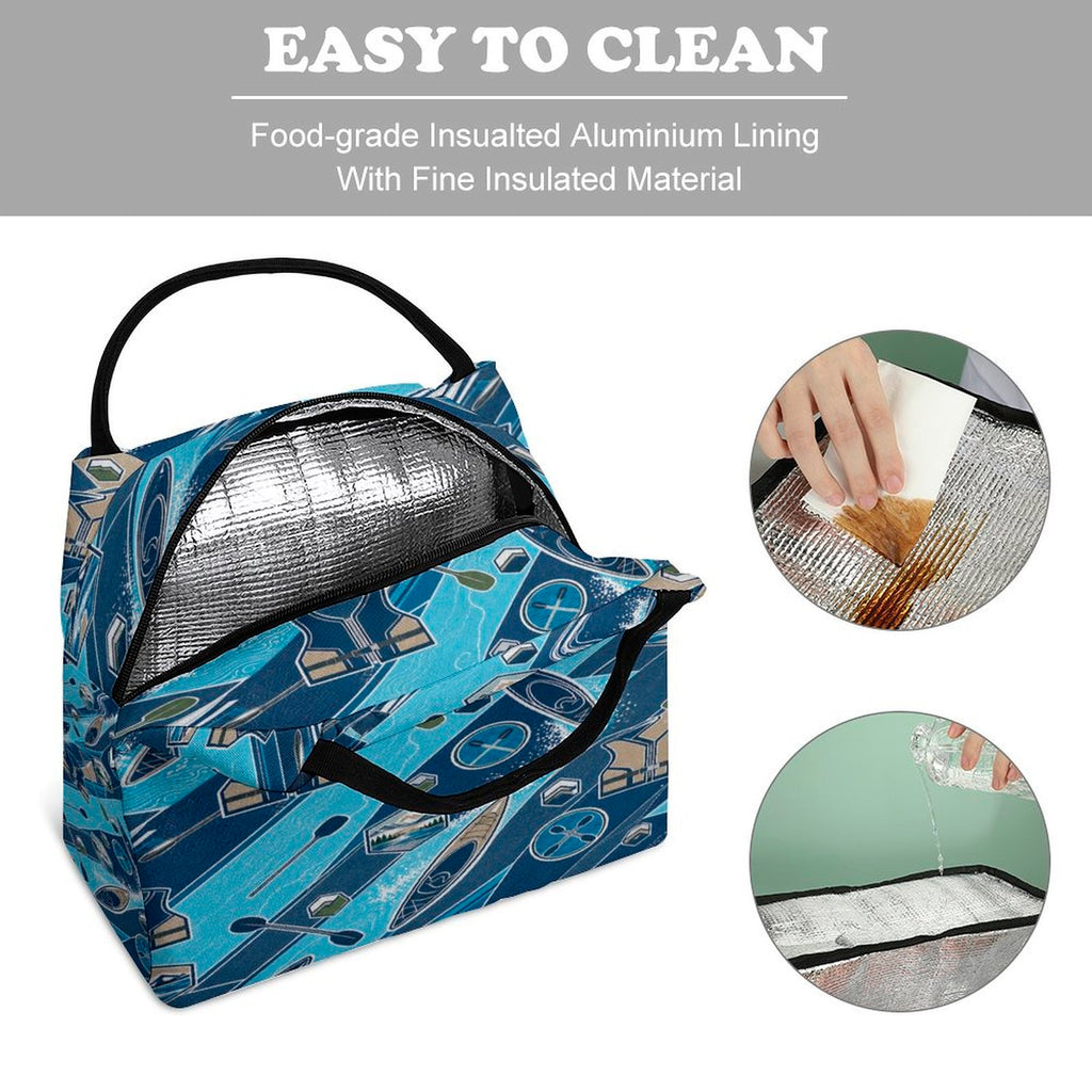 Rich and Rich Sport Utility Kayak / Water Adventure Trapezoid Lunch Bag