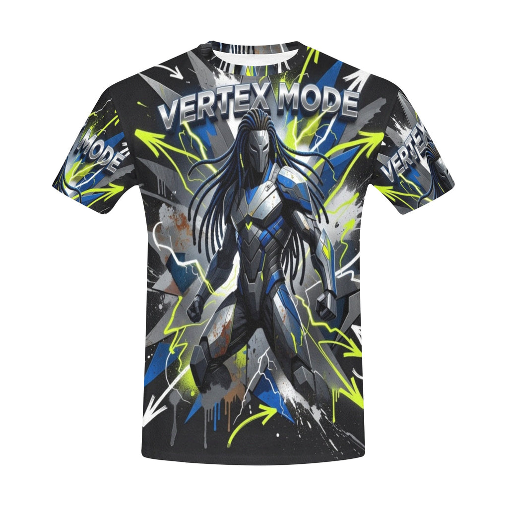 Rich and Rich Men's Black Multi Vertex Mode T-Shirt Men's - Rich and Rich Homeopportunities