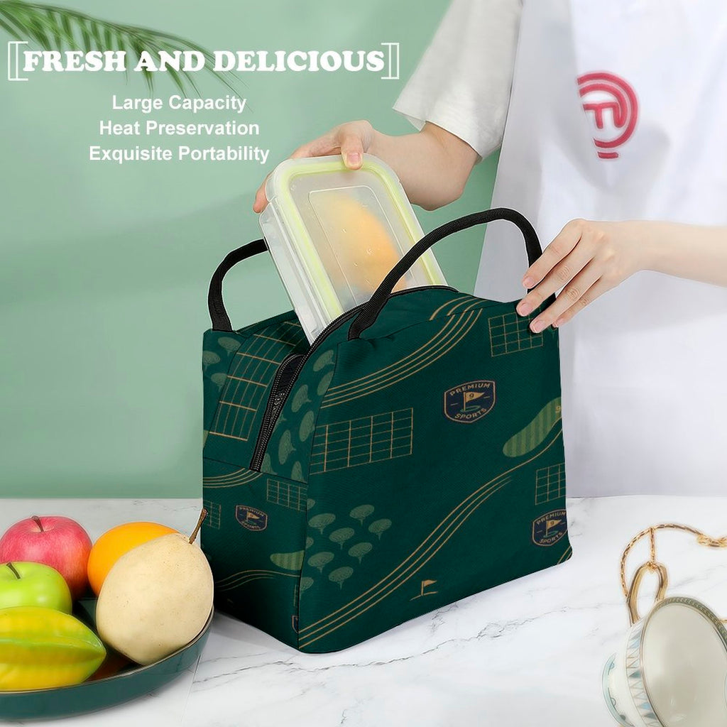Rich and Rich Men's Sport Utility Green Golfing Lunch Bag - Rich and Rich Homeopportunities